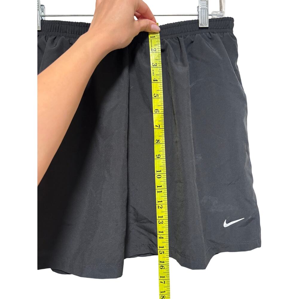 Nike Men's Dri-FIT Running Shorts Black L Lined Pockets - Picture 4 of 8